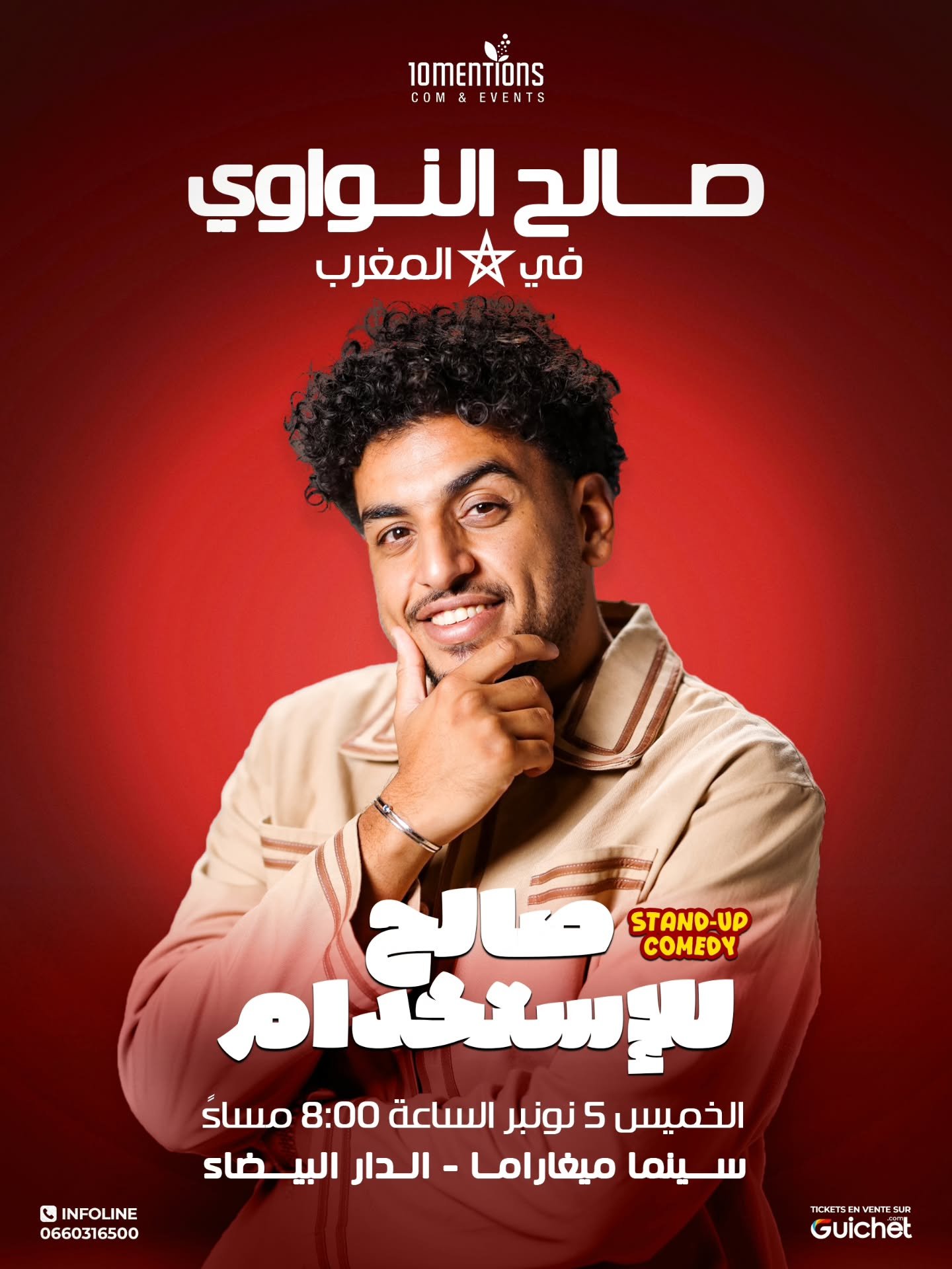 Saleh Annouawi – Stand-up Comedy à Casablanca